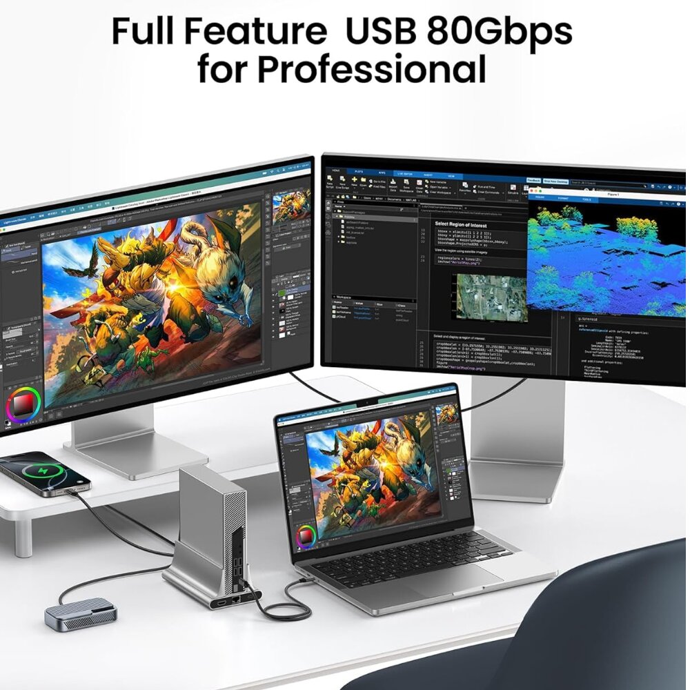 Premium Braided USB Type-C Fast Charging Cable with LED Indicator (Black, 1 Meter)